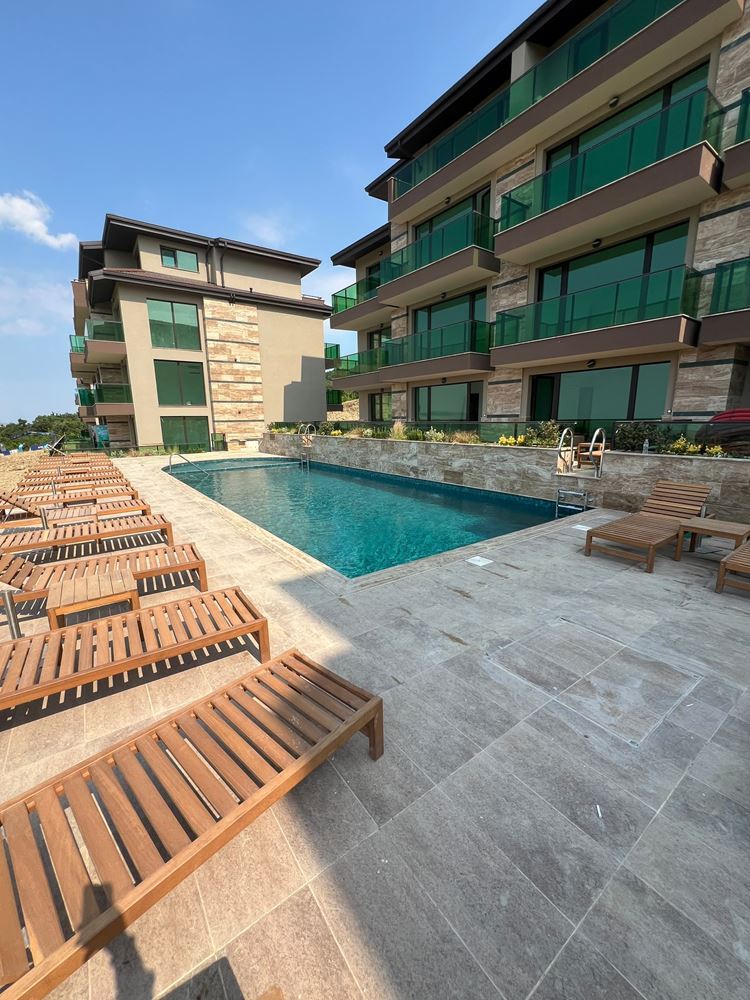 Two-Bedroom Apartment with Panoramic Sea Views in a Quiet, Green Complex in Sunny Beach