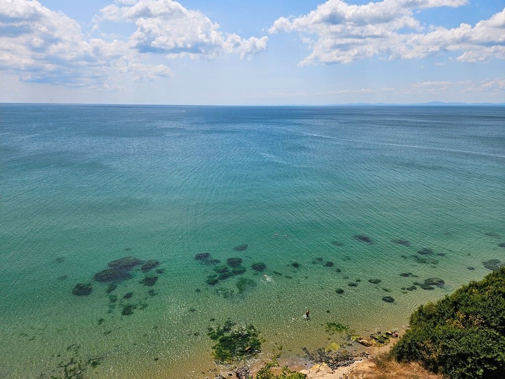 Luxury panoramic apartment on the first line of the sea with two bedrooms and an enormous terrace