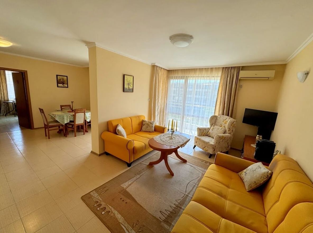 Spacious Two-Bedroom Apartment in Sunny Beach – Comfort, Tranquility and a Peaceful Environment
