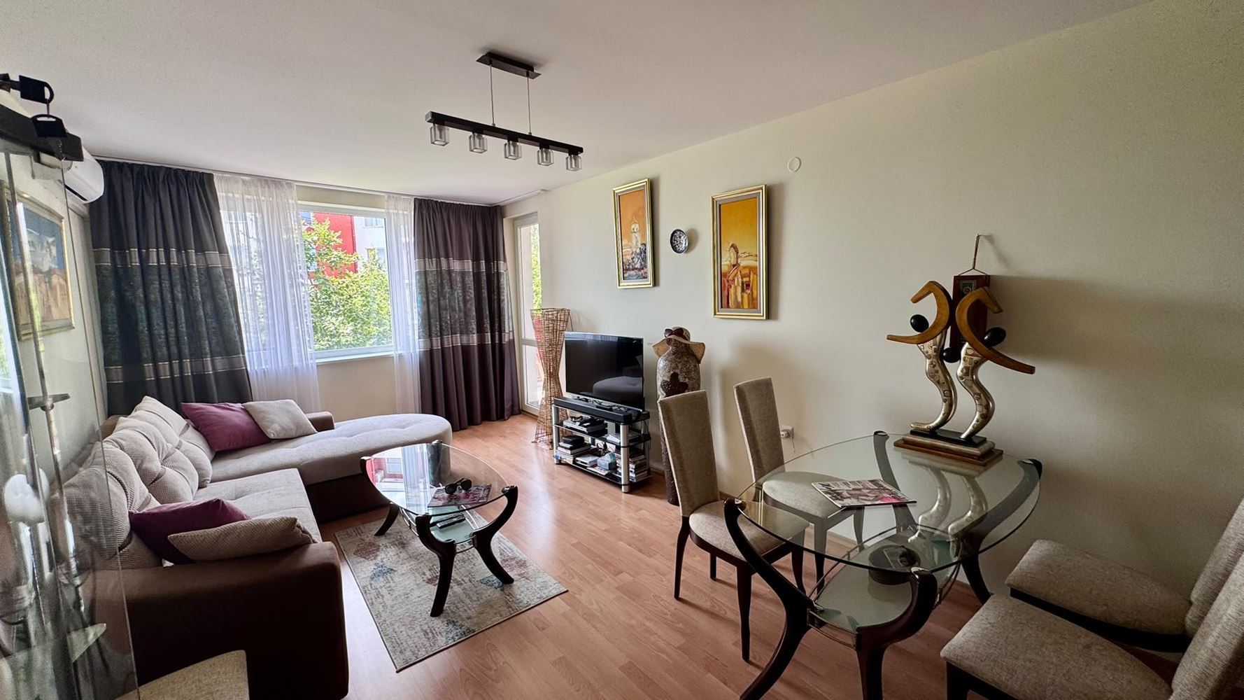 First Line in Sveti Vlas – Apartment with Sea View in a Complex with Its Own Infrastructure