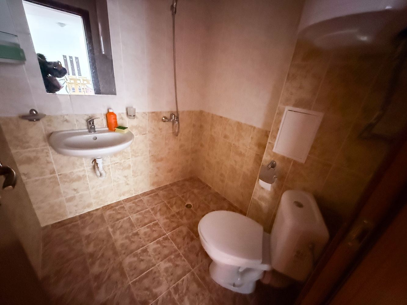 Three-room Apartment with Pool View in a Well-Maintained Complex near Sunny Beach