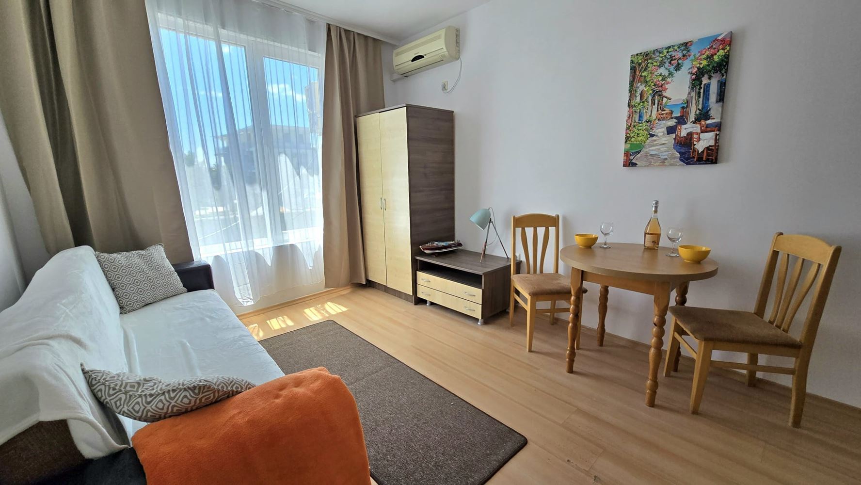 Cozy and Bright Studio with Pool View in Sunny Beach