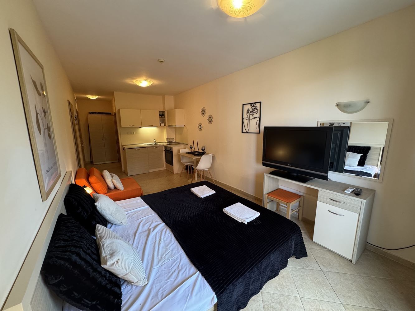 Studio in the Heart of Sunny Beach – 400 m from the Beach with Excellent Resort Infrastructure