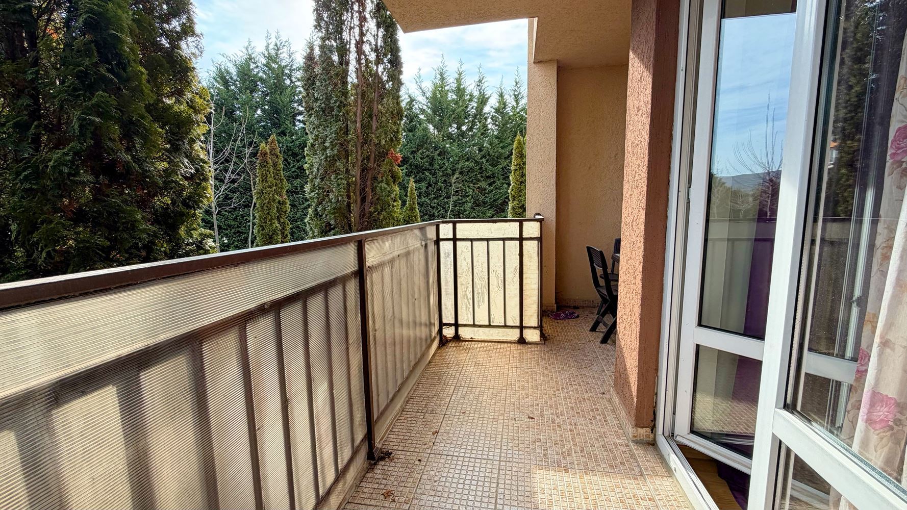 Spacious studio with a terrace in a modern complex in Sunny Beach – comfort and entertainment within walking distance of the sea