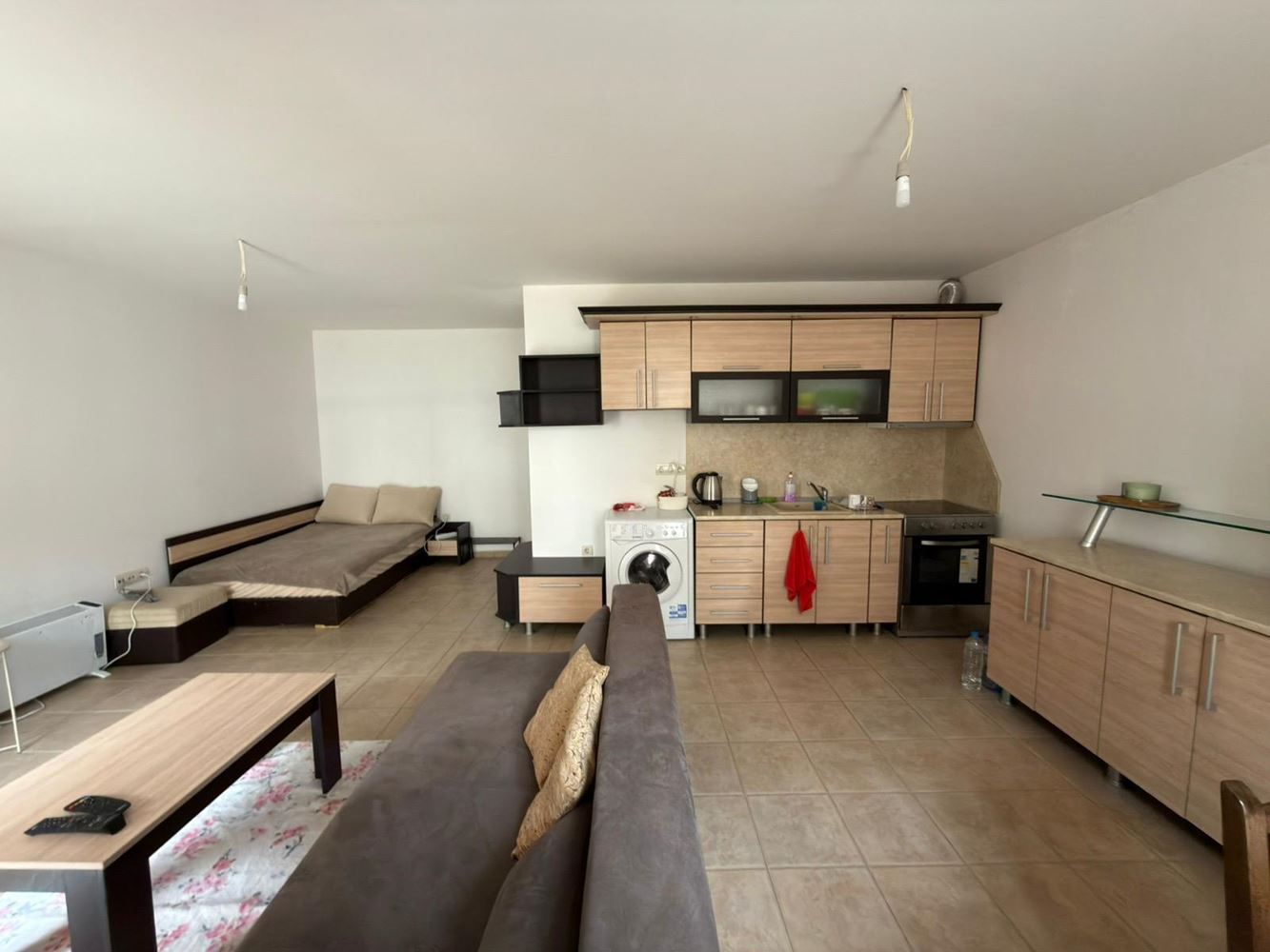 Spacious Furnished Studio in Sunny Beach – Only 300 Meters from the Beach