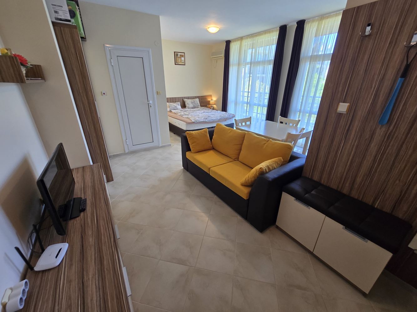 Sunny Beach – Spacious Studio with Excellent Potential for Conversion into a Small One-Bedroom Apartment