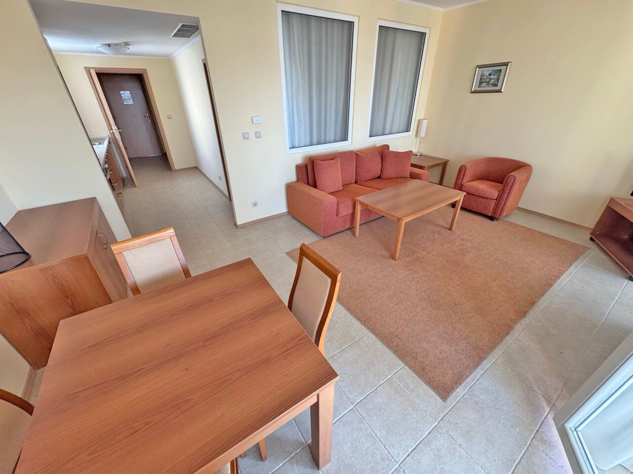 Exclusive One-Bedroom Apartment on the First Line in Pomorie – Luxury, Prestige, and an Investment with Immediate Return