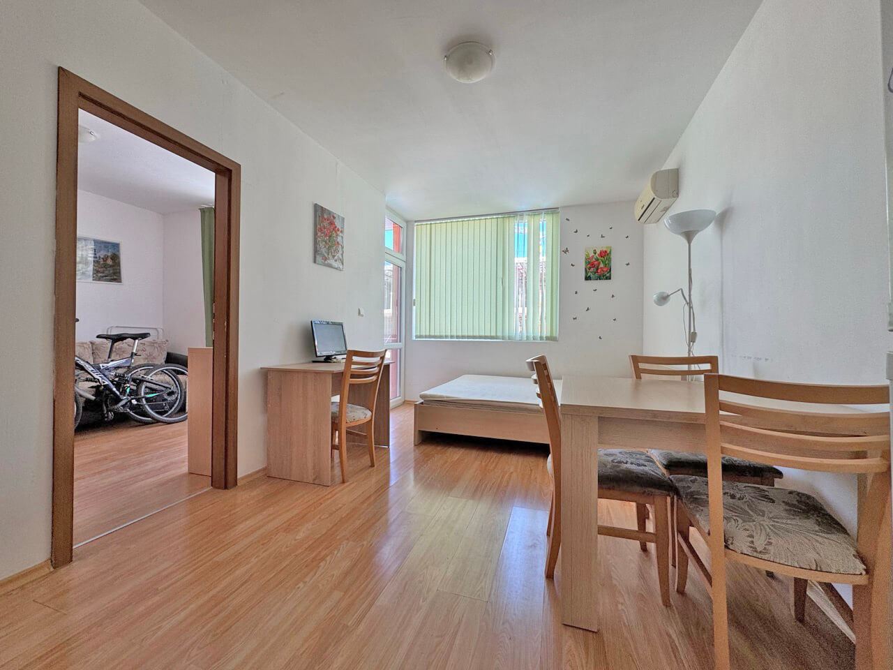 Bright One-Bedroom Apartment with Pool View in an Excellent Well-Maintained Complex in Sunny Beach