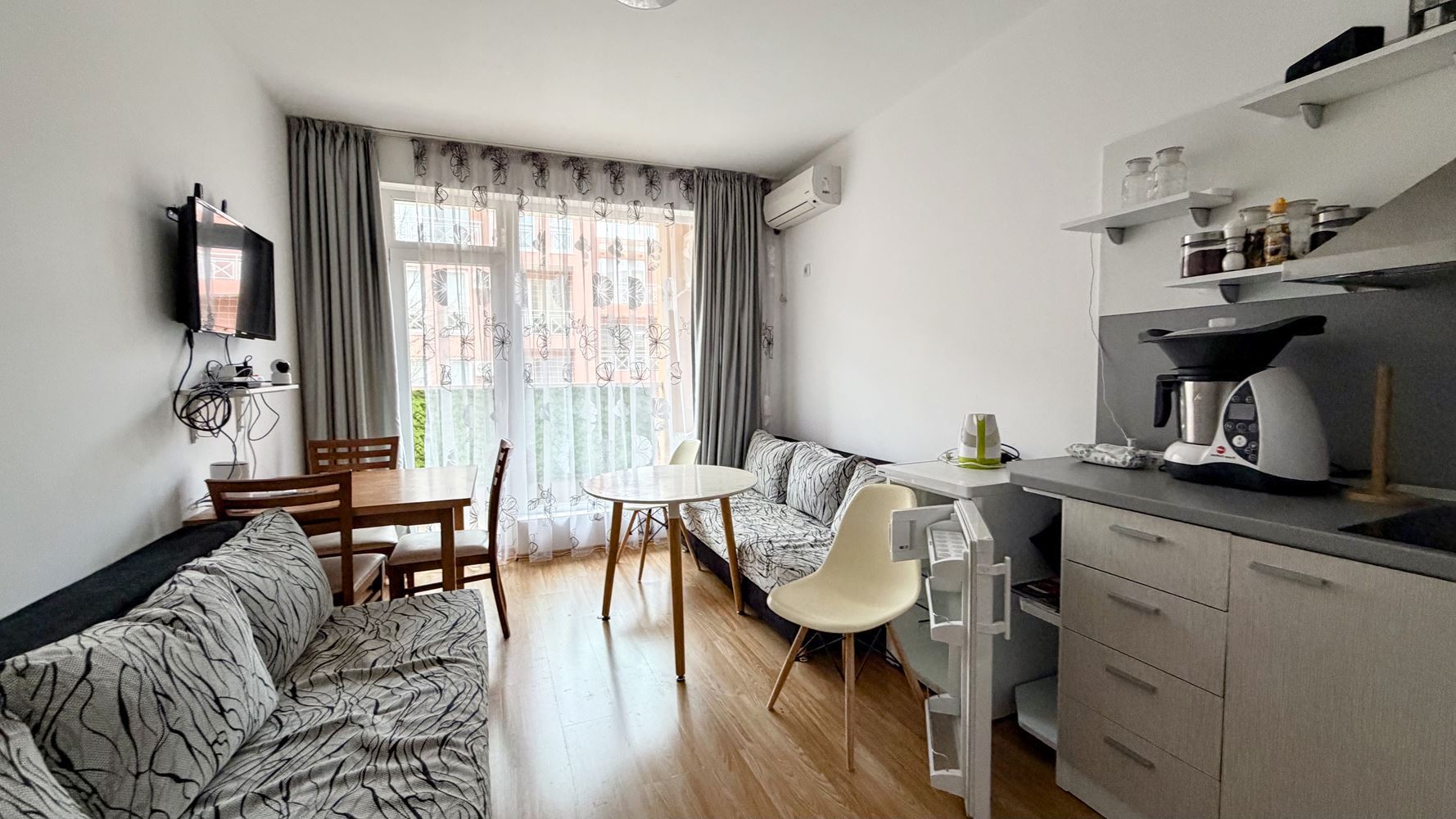 Cozy Fully Furnished Studio in a Quiet Complex on the Outskirts of Sunny Beach – Excellent Investment and Holiday Property