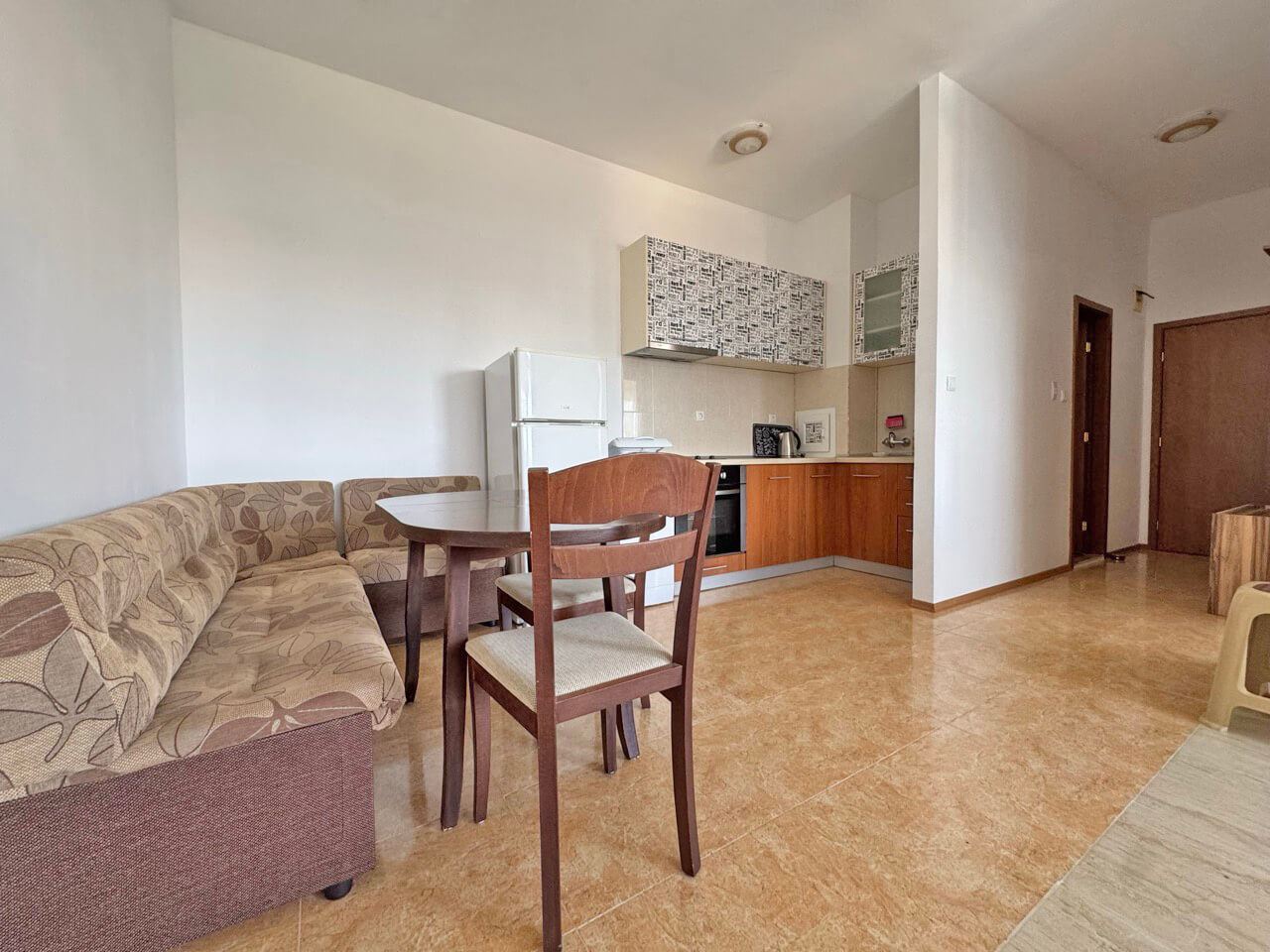 Cozy One-Bedroom Apartment with Pool View in Sunny Beach