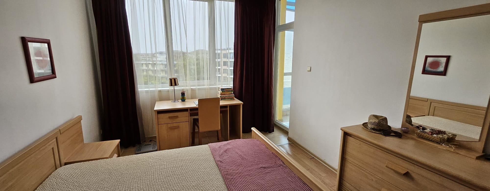 Luxury and space right by the beach – two-bedroom apartment in Ravda, 50 meters from the sea