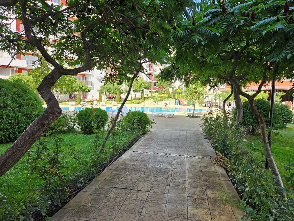 Sveti Vlas, beachfront – panoramic one-bedroom apartment with sea view from every room