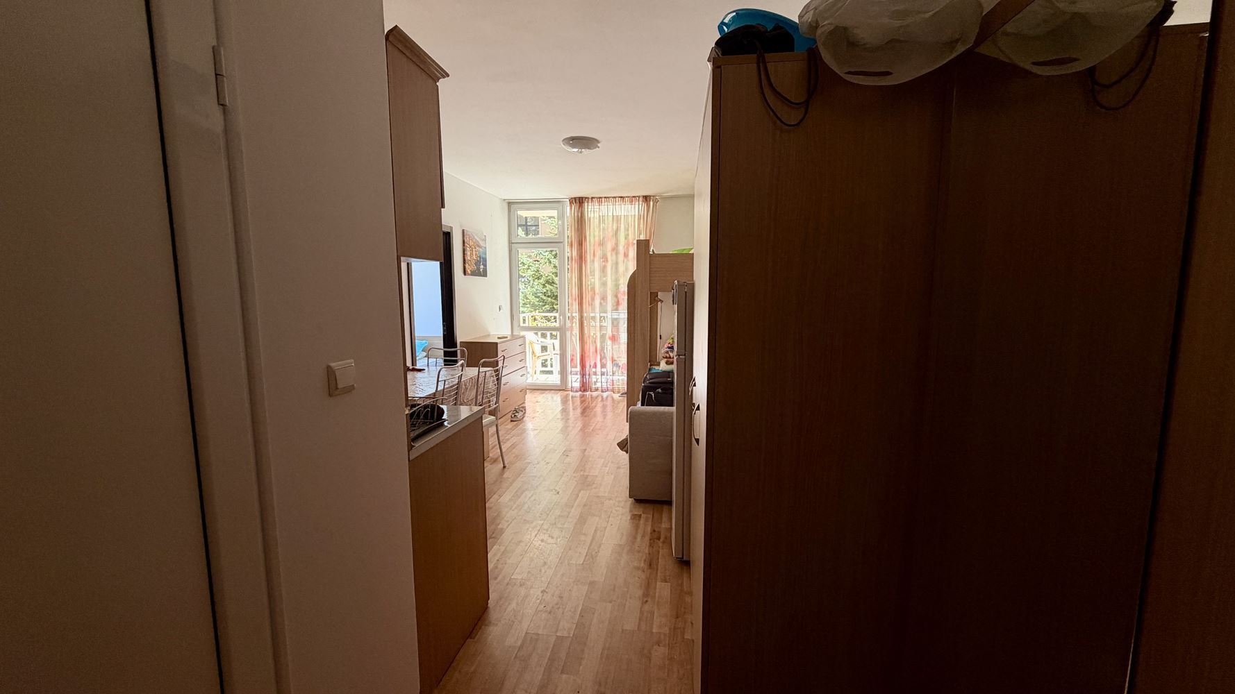 Cozy One-Bedroom Apartment with Pool View in a Quiet Area of Sunny Beach
