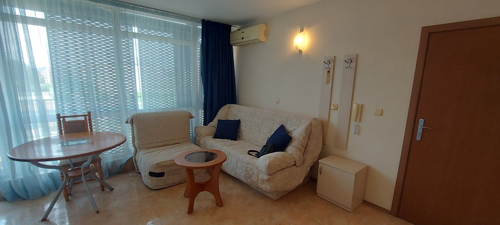 Spacious Furnished Studio in a Modern Complex Just 300 Metres from the Sea in Sunny Beach