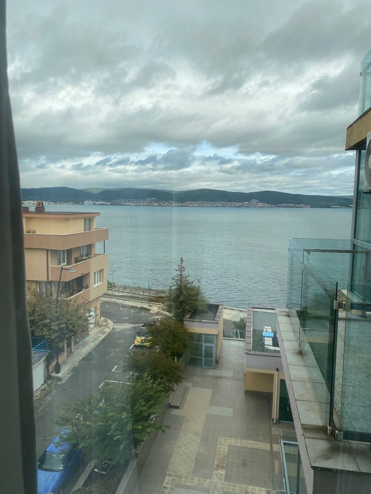 Elegant and spacious three-bedroom apartment on the first sea line in Nessebar – panoramic sea view and premium comfort