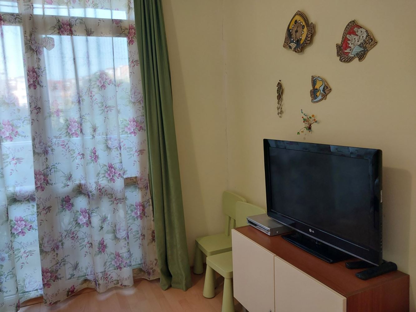 Quiet location near Cacao Beach: one-bedroom apartment with two terraces in the southern part of Sunny Beach 