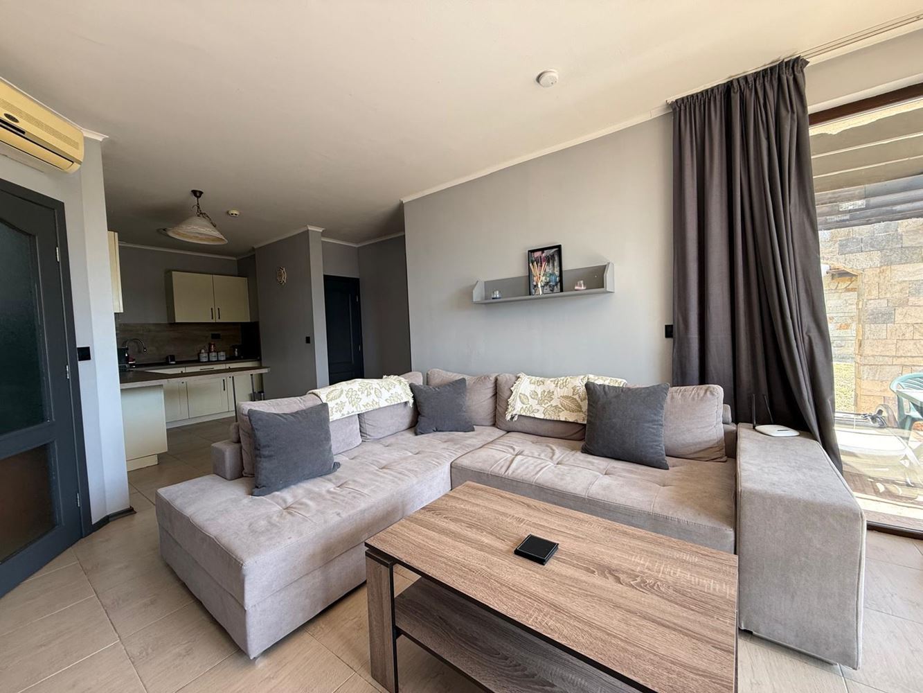 Spacious Apartment with Two Bedrooms and a Beautiful View in a Peaceful Complex near Sunny Beach