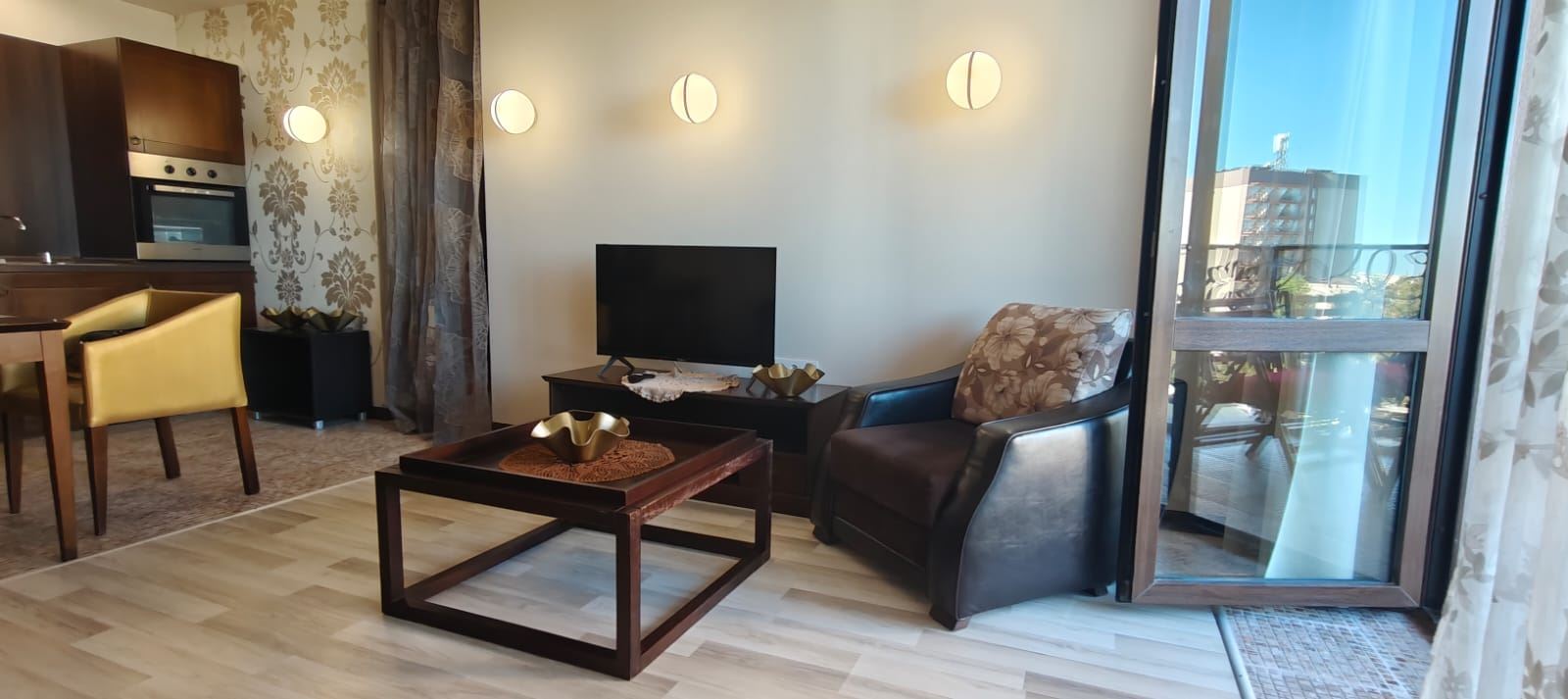 One-Bedroom Apartment with Pool View and Partial Sea View in Sunny Beach – Excellent Choice for Holidays and Investment