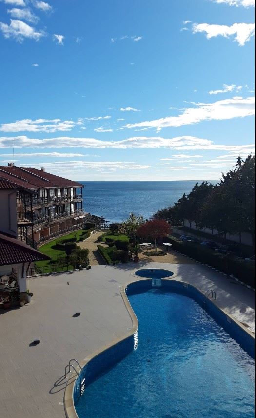 Spacious Two-Bedroom Apartment on the First Line in Ravda – A Spacious Seaside Home with a Unique View