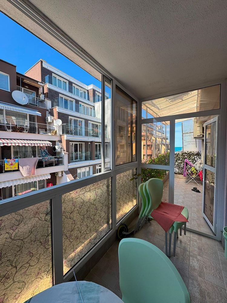 Spacious One-Bedroom Apartment in the Old Town of Pomorie – Only 50 Metres from the Beach with a Partial Sea View