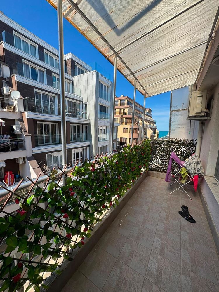 Spacious One-Bedroom Apartment in the Old Town of Pomorie – Only 50 Metres from the Beach with a Partial Sea View