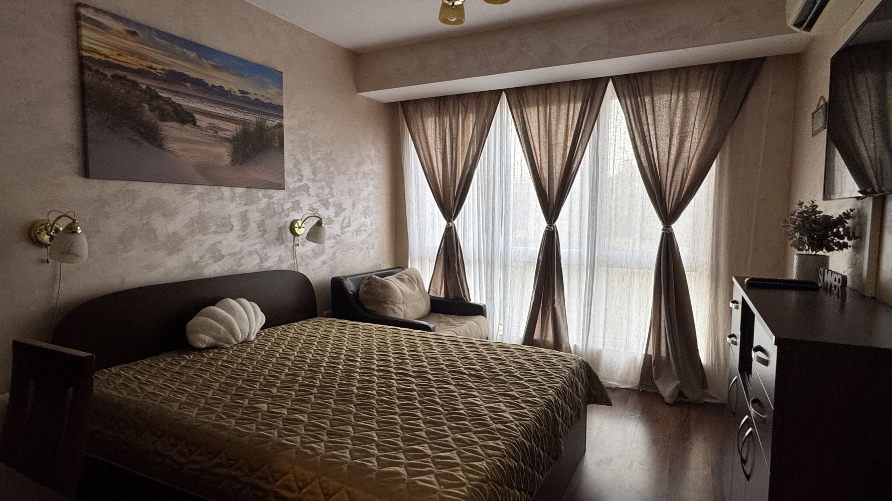 One-Bedroom Apartment in the Old Town of Pomorie – No Maintenance Fee, Excellent Property in a Picturesque Area