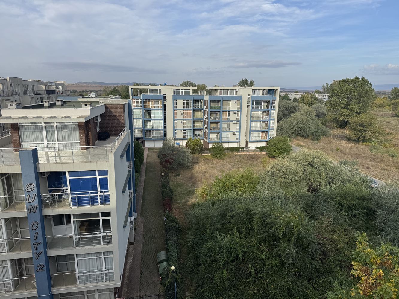 One-bedroom apartment with panoramic views in the heart of Sunny Beach