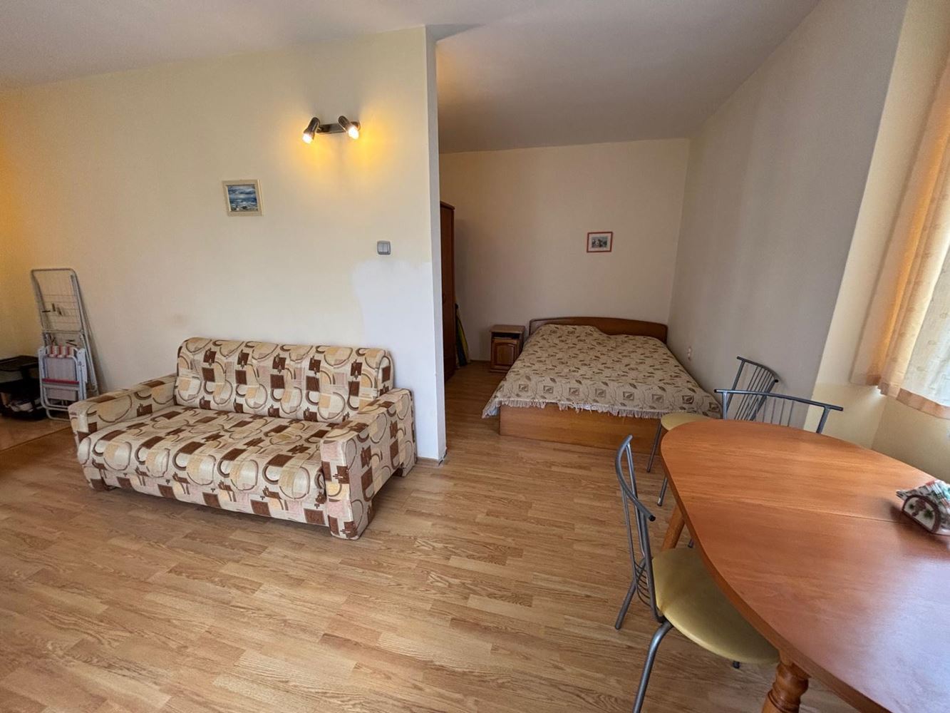 Spacious Studio Apartment Without Maintenance Fee in Nessebar in an Excellent Location Close to the Sea