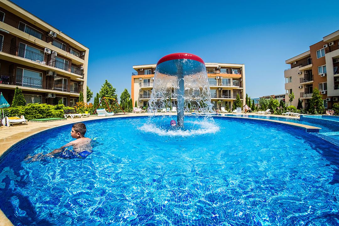 Modern studio with new renovation and peaceful view – an excellent place for отдых in Sunny Beach