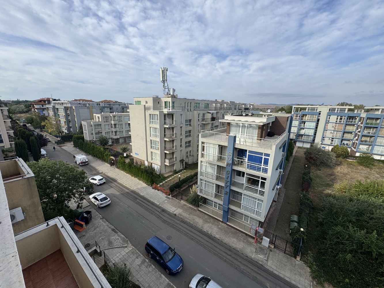 One-bedroom apartment with panoramic views in the heart of Sunny Beach