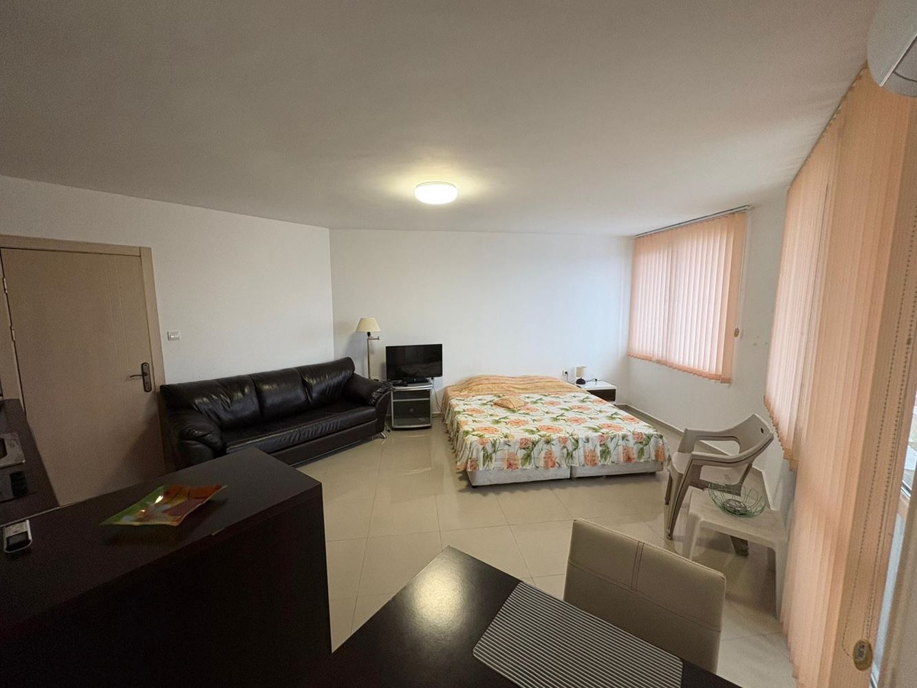 Furnished studio in Pomorie – excellent location, 400 m from the sea and the city center