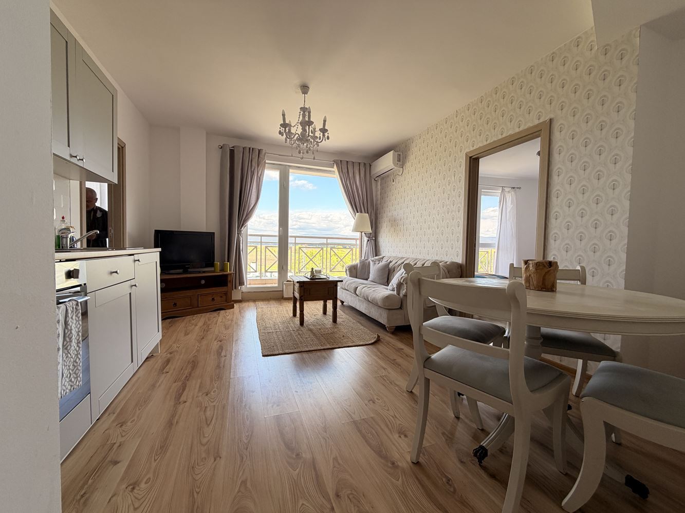 Two-Bedroom Apartment with Panoramic Terrace on the Outskirts of Sunny Beach – Comfort, Peace and Style