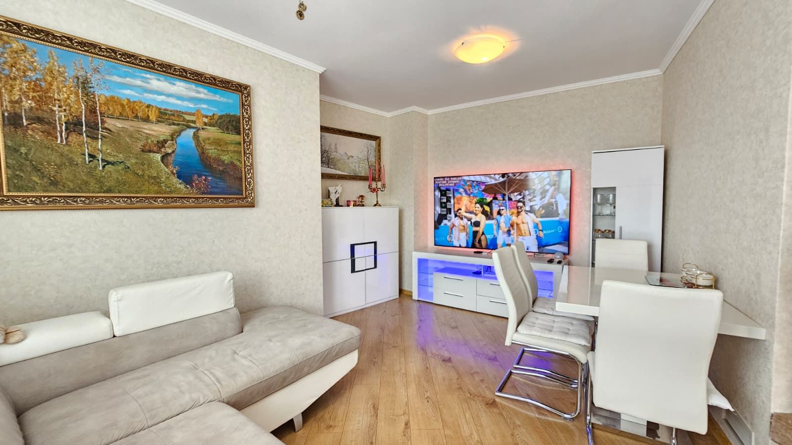 Spacious Penthouse with Panoramic Terrace and Sauna in a Modern Residential Complex in Sunny Beach
