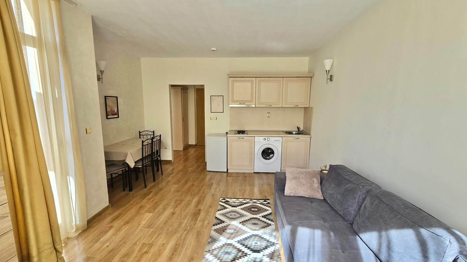 South-Facing One-Bedroom Apartment with Park View and Ready Documents for Sale in Sunny Beach