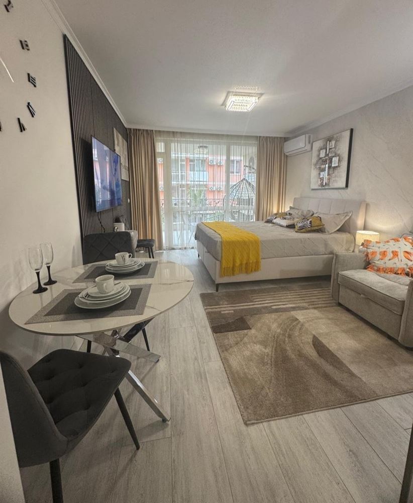 Stylish Studio in a New Modern Complex in Sunny Beach – Southern Exposure and Excellent Investment Opportunity