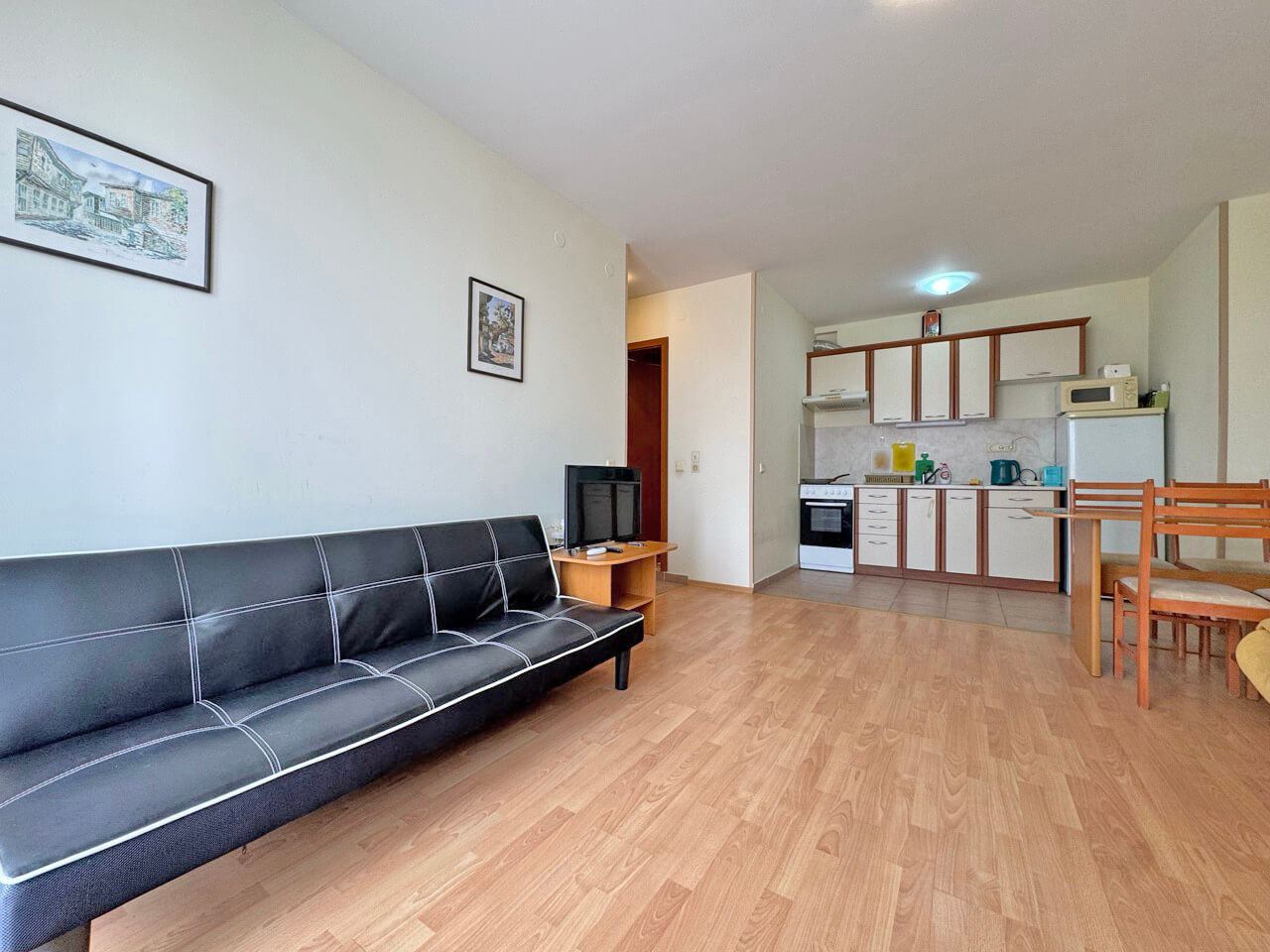 Spacious One-Bedroom Apartment with Pool View in Sunny Beach