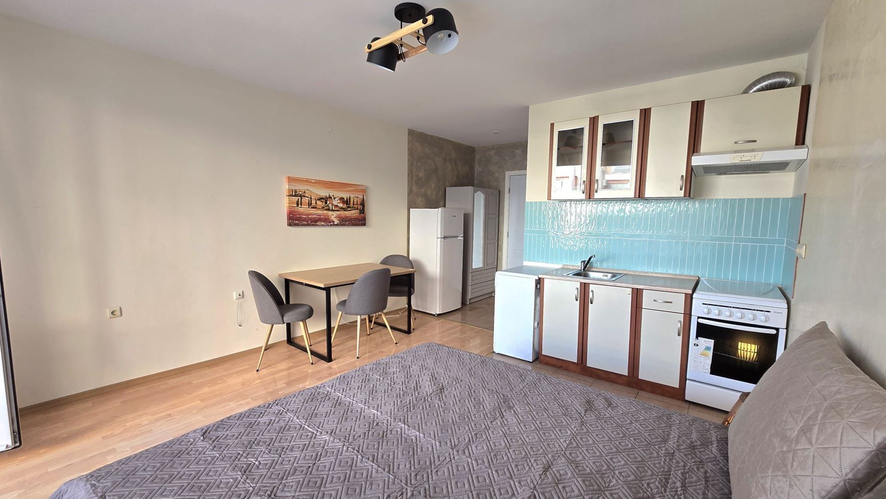 Bright Studio with Pool View in a Modern Complex in Sunny Beach