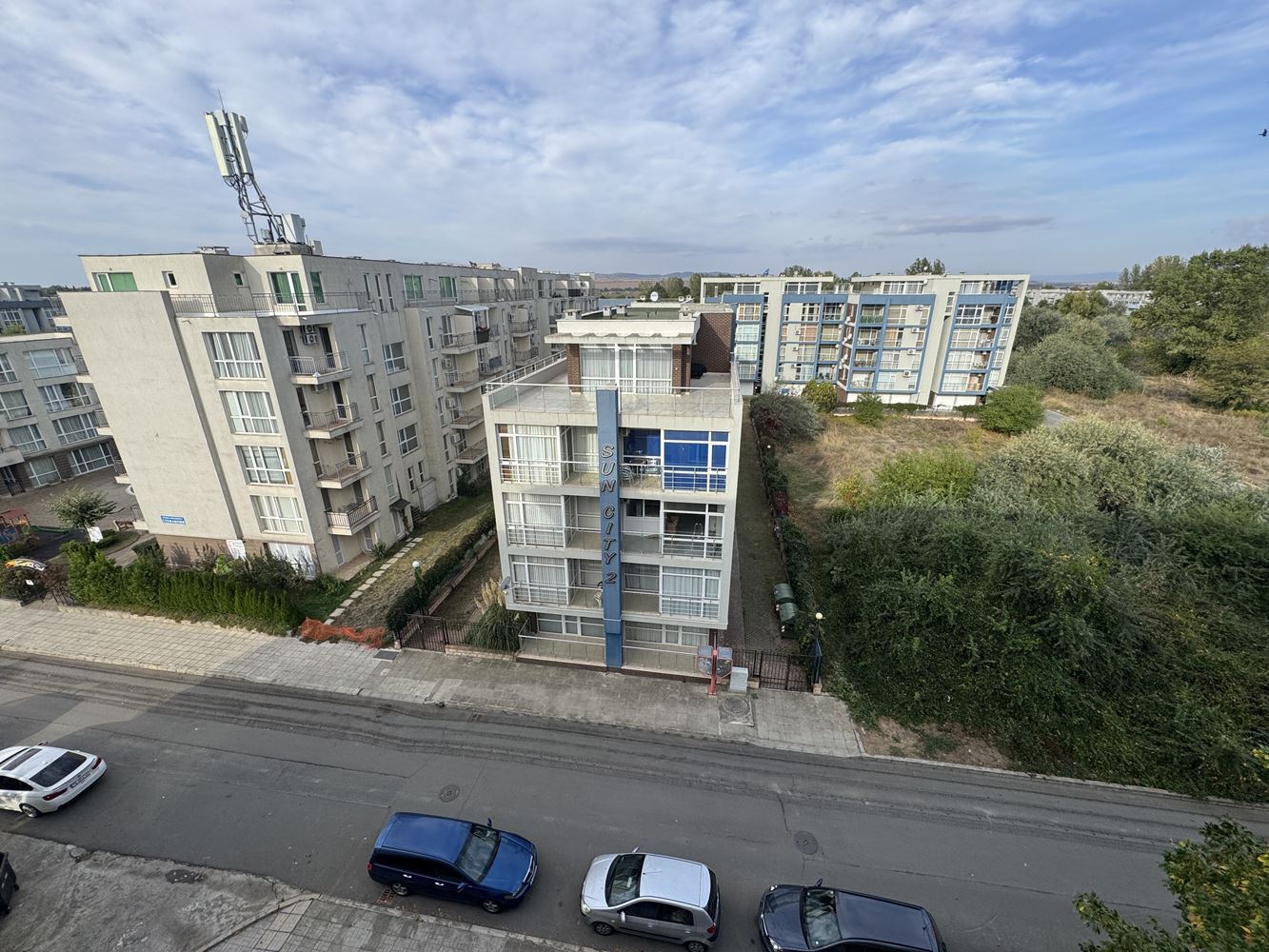 One-bedroom apartment with panoramic views in the heart of Sunny Beach