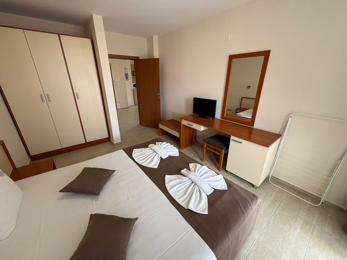 Two-Bedroom Apartment 300 Meters from the Beach in the Center of Sunny Beach