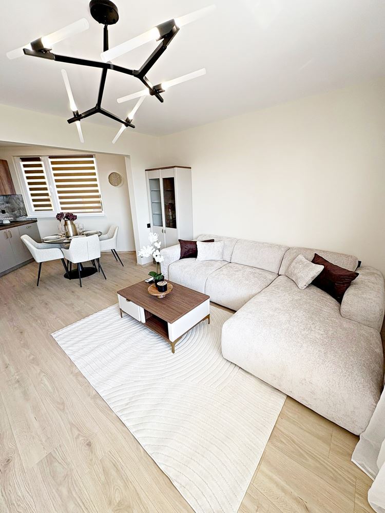 Two independent residential spaces with sea view in the center of Sveti Vlas – designer interior and private parking space