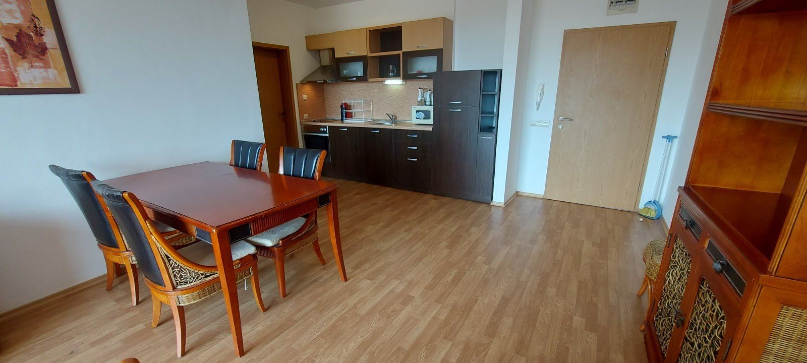 One-bedroom apartment with panoramic sea view in Aheloy – comfort, space and tranquility