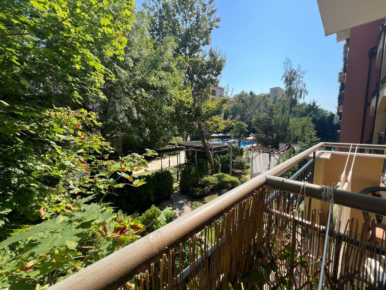 Attractive One-Bedroom Apartment Surrounded by Greenery in a Club Complex in Sunny Beach