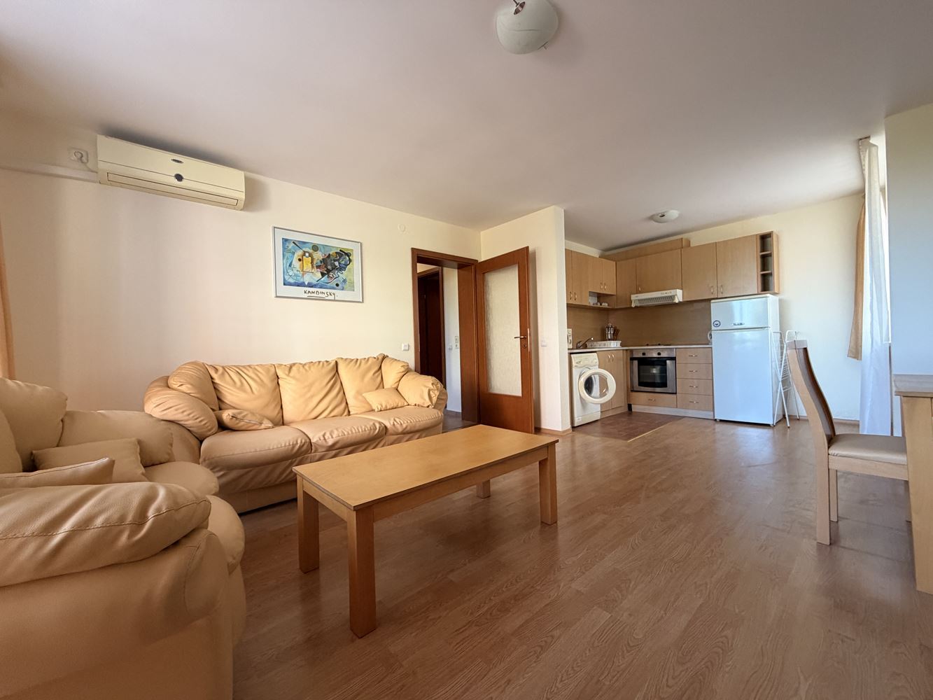 Absolute First Line in Sveti Vlas! Spacious One-Bedroom Apartment with Beautiful Sea View