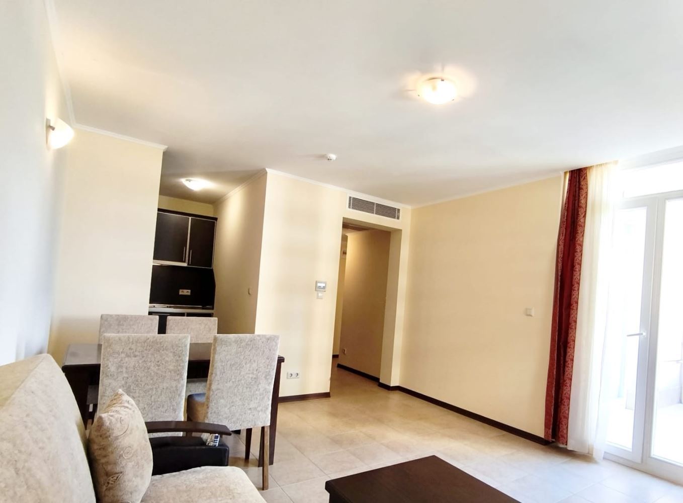 Luxury One-Bedroom Apartment on the First Line in Pomorie – Comfort and Seaside Atmosphere