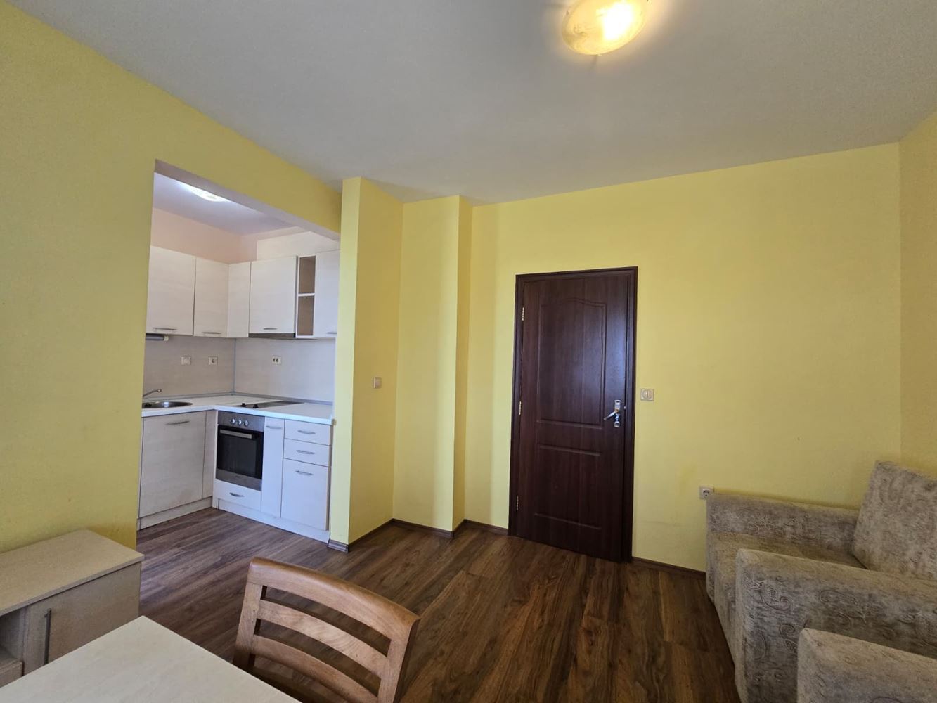 Furnished One-Bedroom Apartment with Sea View in Sozopol – No Maintenance Fee and a Short Walk to the Beach