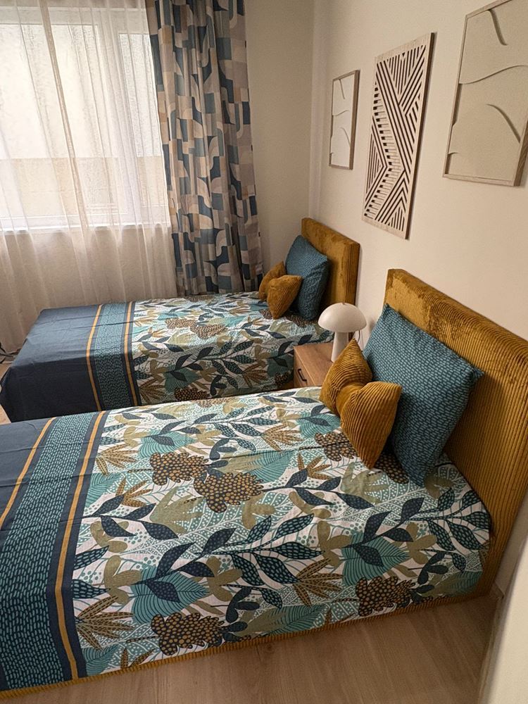 Two independent residential spaces with sea view in the center of Sveti Vlas – designer interior and private parking space