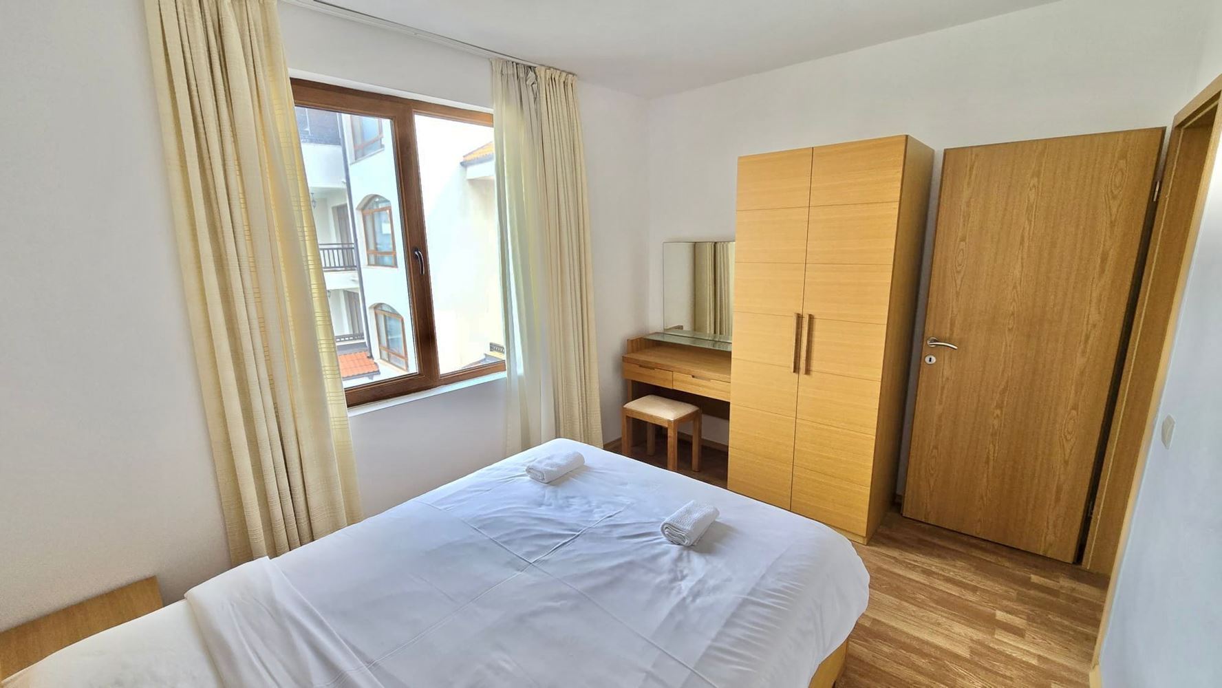 Attractive one-bedroom apartment with pool view in Aheloy