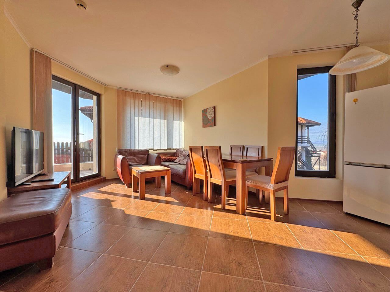 Spacious two-bedroom apartment with panoramic sea and mountain views – comfort, style, and tranquility surrounded by nature