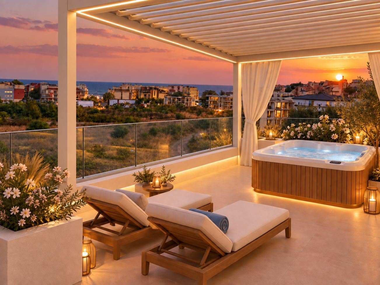 New Apartment with Sea Views and an Impressive Rooftop Terrace – Your New Home in Sozopol