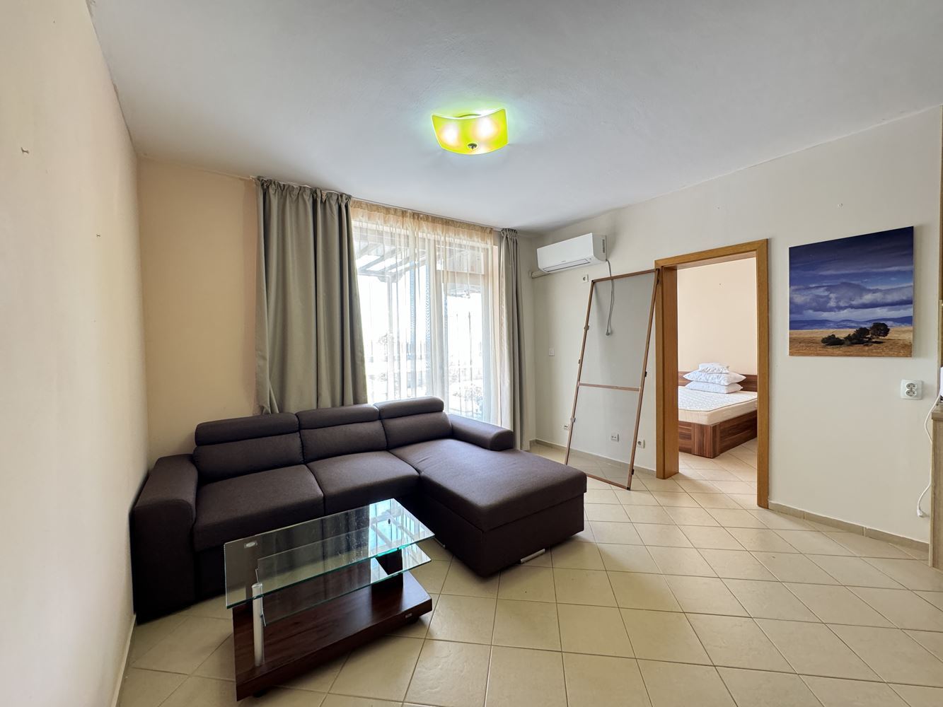 Spacious Apartment with Two Bedrooms on the First Line in Sveti Vlas – Sea and Pool Views